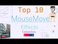 Top 10 MouseMove Effects in JavaScript by Awesome Code MouseMove projects JavaScript Projects