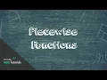 Piecewise Functions