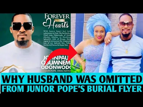 Download MP3 JUNIOR POPE'S BURIAL AND POLICE REPORT UPDATE