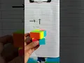 Download Lagu how to solve 2 by 2 rubik's cube in 2 moves (one hand)...#shorts