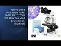 Why Your Old Microscope Sucks OMAX M82E 2000X Will Blow Your Mind Literally Cell-Shocking