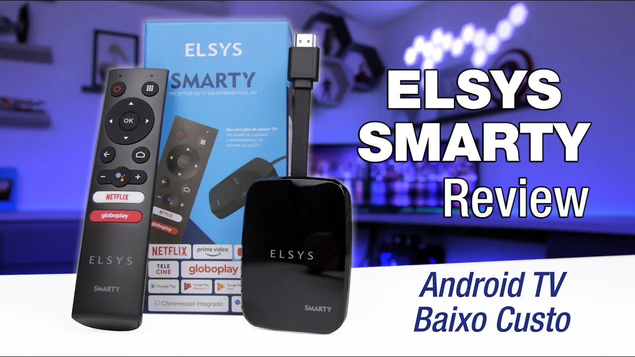ELSYS SMARTY o Android TV de BAIXO CUSTO