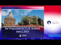 UD Law Bar Preparation for Online LL M Students - Part 1