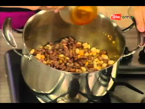 Sopa de fréjol tierno y choclo