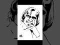 Python Turtle Graphics - 16 Abdul Kalam Art by Code