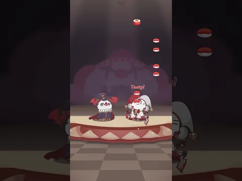 (New) Rush E End- Circus Halloween Theme - Jestopher & Stabine - Duet Cats - Popcat Music Cat Game