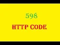 598 Network read timeout error
