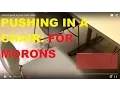 How to push in your chair