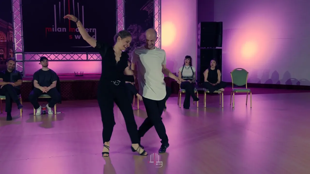 Lee Easton & Christelle Antenucci - Invitational Jack&Jill Finals - Milan Modern Swing 2023