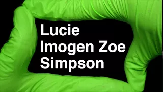 How to Pronounce Lucie Imogen Zoe Simpson