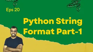 Python String Format Part 1