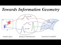 1st Steps Towards Information Geometry main ideas prerequisites