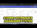 Student Attendance Management System in PHP MySQL