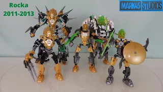 the evolution of rocka 2011 2013 lego hero factory