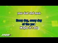 Neil Sedaka - Calendar Girl - Karaoke Version from Zoom Karaoke