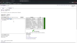 CodingBat setup and first example Java