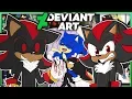 Shadow EXE Shadow Visit DEVIANTART - SHADOW EXE KISSING SONIC