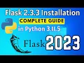 How to Install Flask in Python 3 11 5 on Windows 2023 Install Flask on Windows