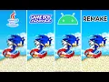 Sonic Advance 2001 Java vs GBA vs Android vs Fan Remake Which One is Better