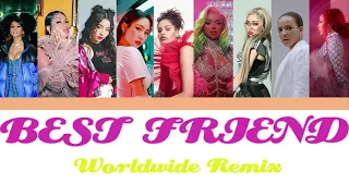 saweetie best friend worldwide remix 