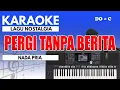 Download Lagu Karaoke - Pergi Tanpa Berita // The Mercy's ( Nada Pria )