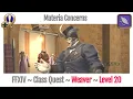 FFXIV Weaver Class Quest Level 20 A Realm Reborn Materia Concerns