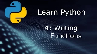 Learn Python Beginner to Expert - Part 4