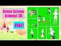 Greenscreen Animasi Bergerak untuk video pembelajaran PAUD - free download