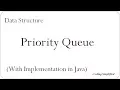Data Structure Priority Queue Implementation in Java