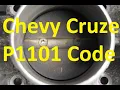 4 Common Causes and Fixes P1101 on a Chevy Cruze