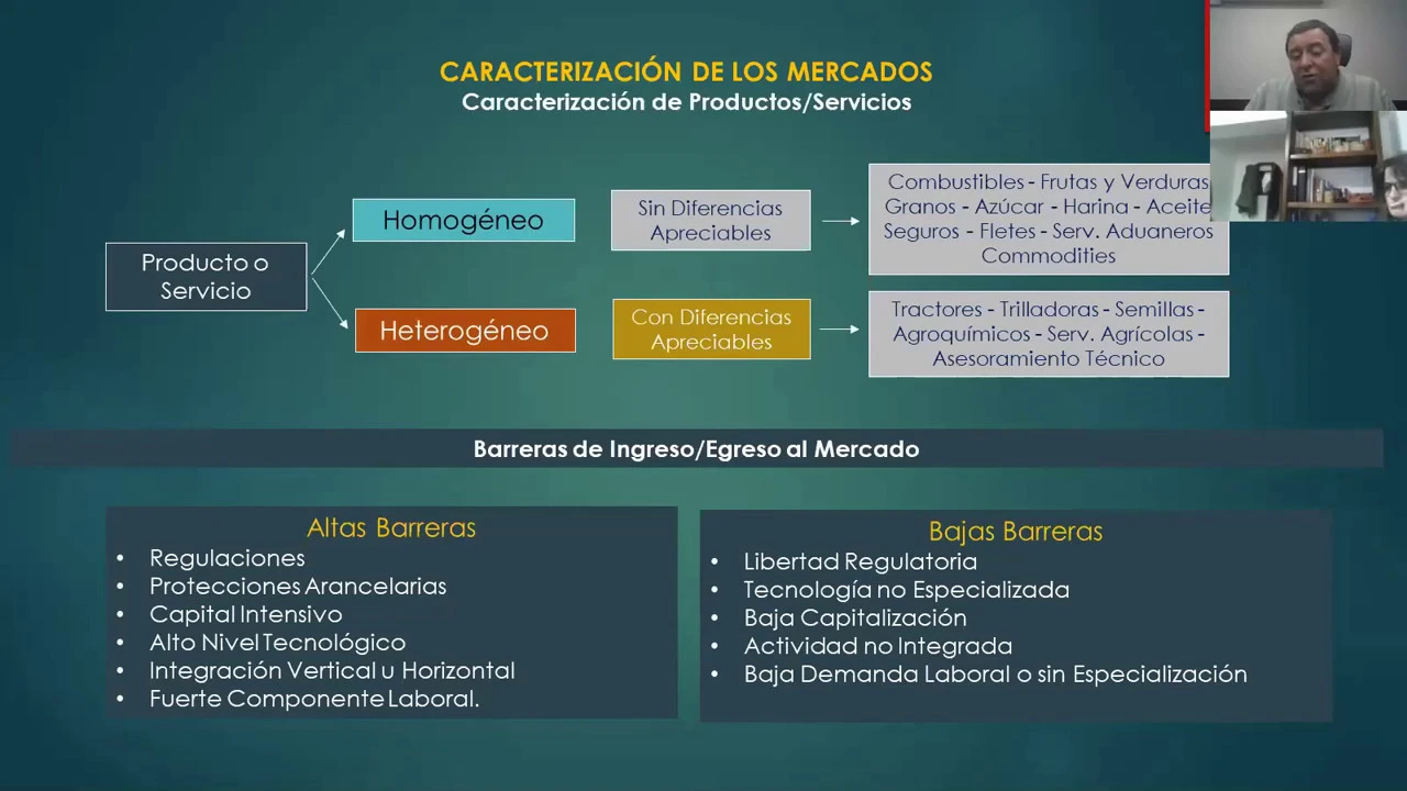 Caracterización de los Mercados