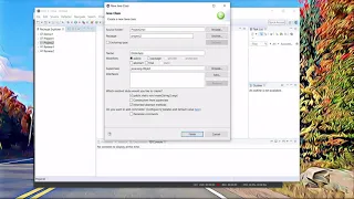 Eclipse Create a Java Project with two Classes