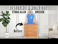 From Worn Out to Wow Ethan Allen Dresser Restoration