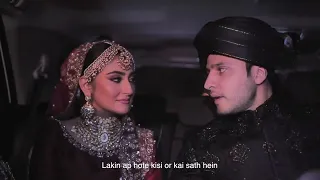 hiba bukhari wedding video viral in the car