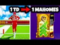I Upgraded Patrick Mahomes EVERY TD I Scored