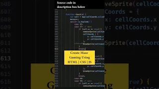 Create Maze Gaming Using HTML CSS JS