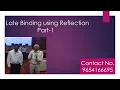 Late Binding using Reflection Part-1