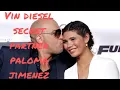 Vin diesel and partner Paloma Jimenez