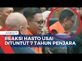 Ekspresi Sekjen PDI-P Hasto Kristiyanto Dituntut 7 Tahun Penjara Kasus Harun Masiku | INDO UPDATE