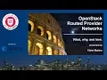OpenStack Routed Provider Networks - What why and how