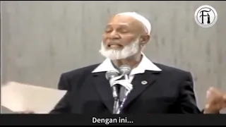 ahmad deedat on israel and chosen people in scriptures palestine israel