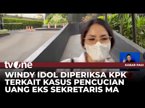 KPK Periksa Windy Idol Kasus Pencucian Uang Eks Sekretaris MA