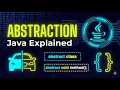Abstraction in Java Explained abstract Keyword Kannada Tutorial