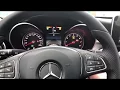 How to use parking assistant Mercedes Benz C-class PARKTRONIC MB C180 DIY