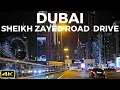 Download Lagu Dubai Sheikh Zayed Road | Night Driving Tour | 4K 60fps | 2023