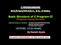 Structure of C Program C Program Structure Part - 15