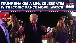 Trump Shakes A Leg, Performs Iconic Dance| Watch Fireworks, Celebrations Ahead Of US Oath-Taking