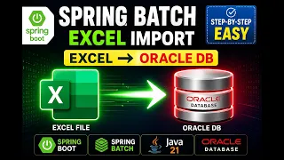 Spring Batch Read Excel Save To Database Step-by-Step