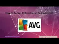 How to Cancel AVG Antivirus Subscription Avg