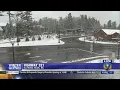 Schools announce delays cancellations as snow falls across region